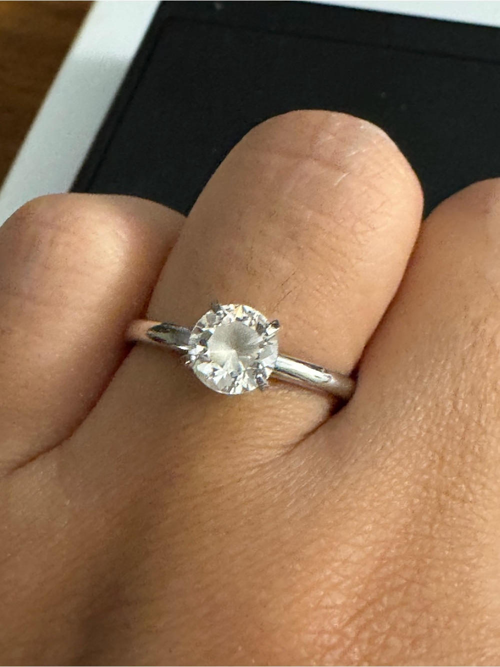 Lind Sterling Solitaire CZ Band